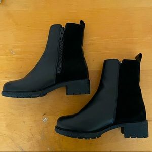 Maguire Rachel Combo Black Boots (Size 9)